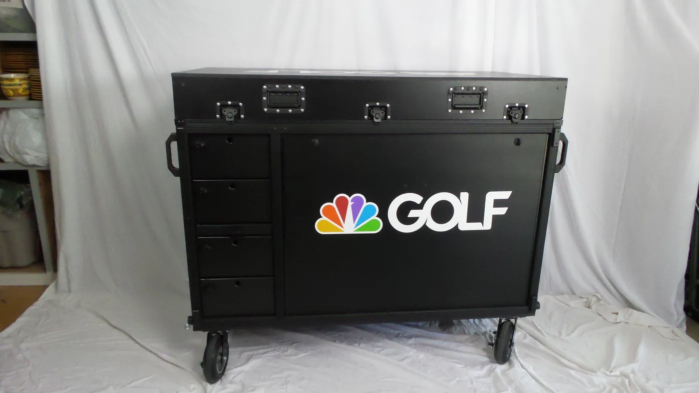 Golf Channel Bigfoot Double Rack PLUS with production drawers