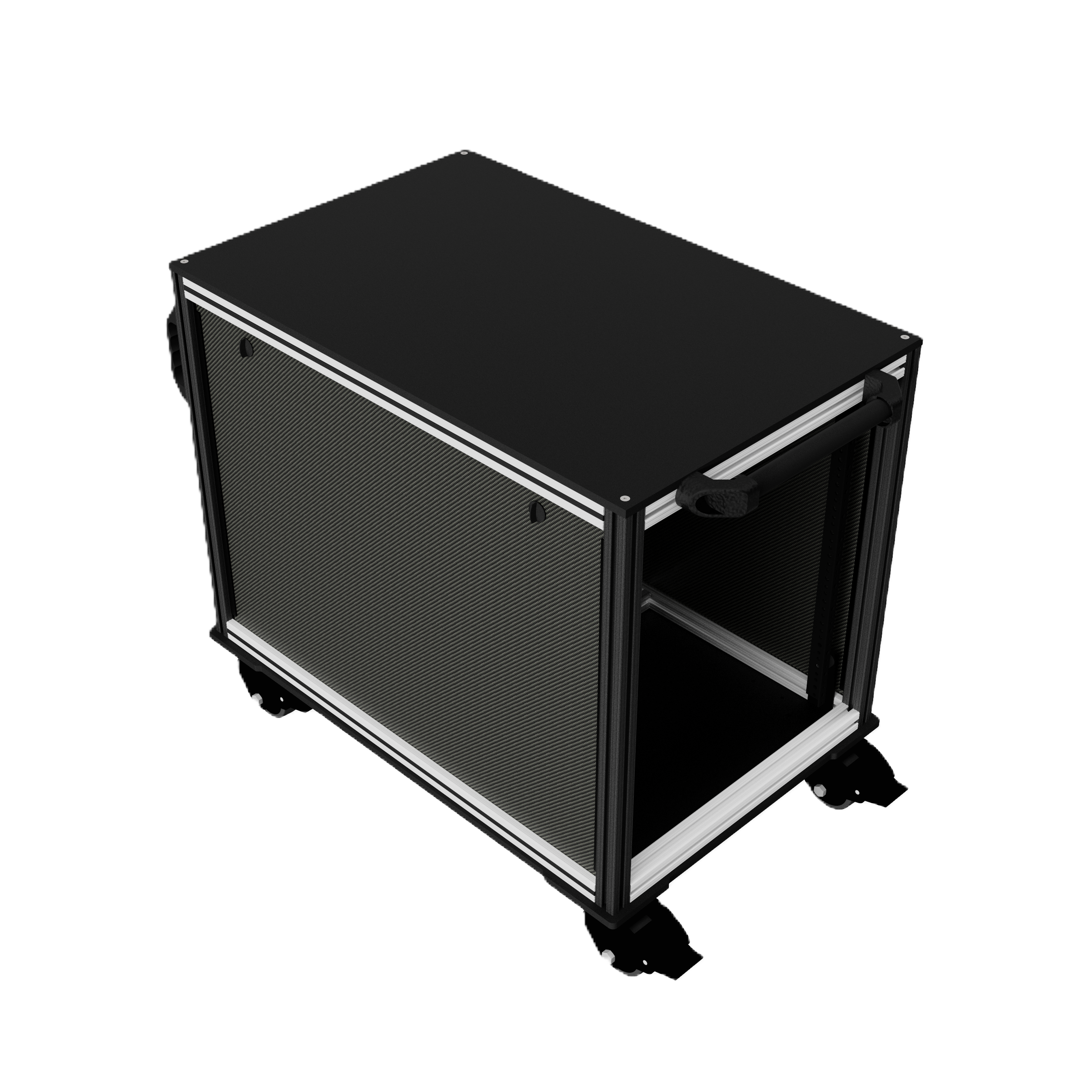 Single Rack - Upper Front Corner View