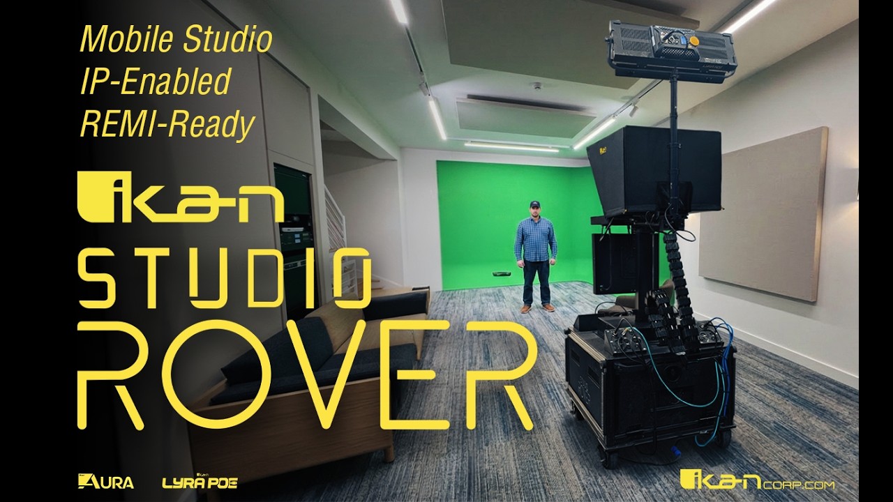 Ikan Studio Rover mobile studio cart built by Bigfoot