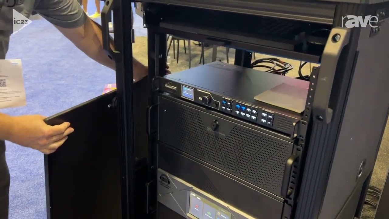 i5LED dvLED video system in a Bigfoot mobile rack